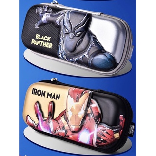 Túi đựng viết hộp bút 3D ironman blackpanther nhện