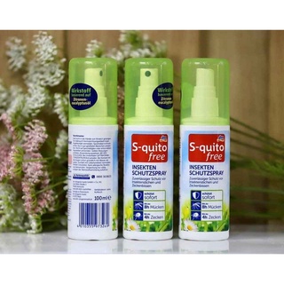 Xịt chống muỗi và côn trùng đốt,cắn Squito