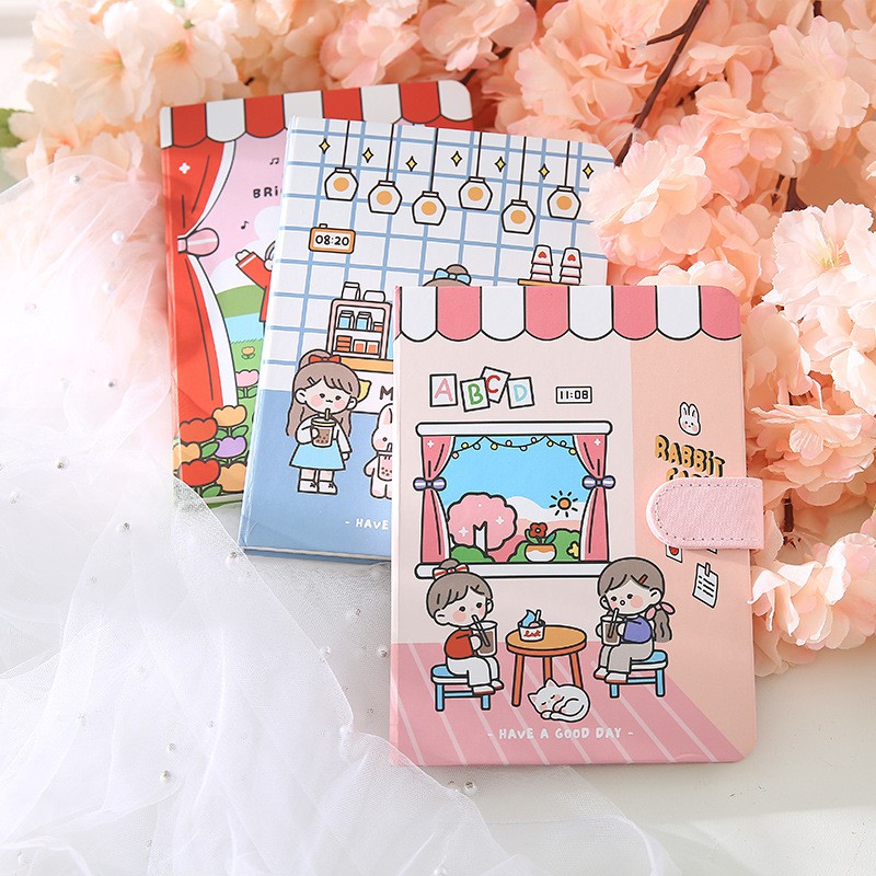 Sổ Tay Planner B6 POP UP Cute Phong Cách Nhật Bản