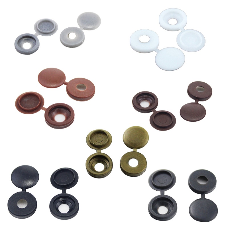 Set 100 Vỏ Bọc Ốc Vít Lật Dùng Trang Trí Chuyên Dụng