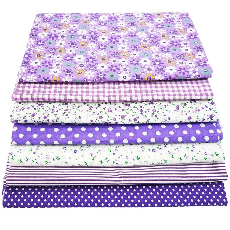 Set 7 Tấm Vải cotton Làm Đồ Thủ Công