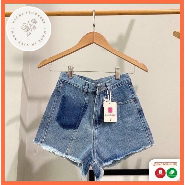 Quần Short Jean Nữ cao cấp Kichistore , Short Jean thiết kế cao cấp nữ M17 | BigBuy360 - bigbuy360.vn