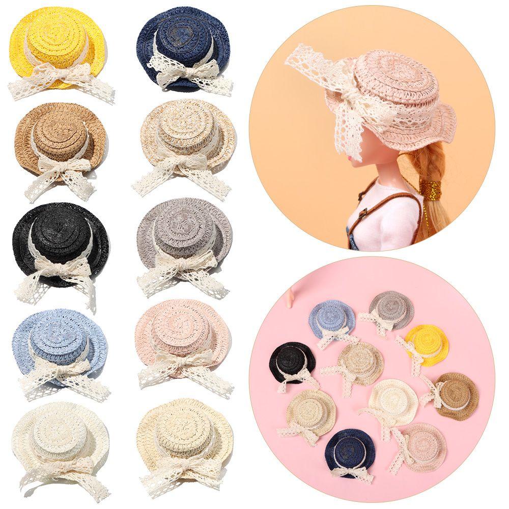 Nón Cối Mini 10 Màu Trang Trí Nhà Búp Bê LAYOR1