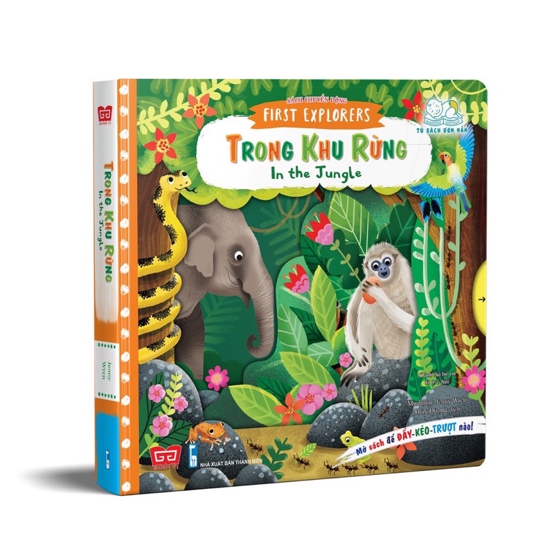 Sách Chuyển Động - First Explorers - In The Jungle - Trong Khu Rừng