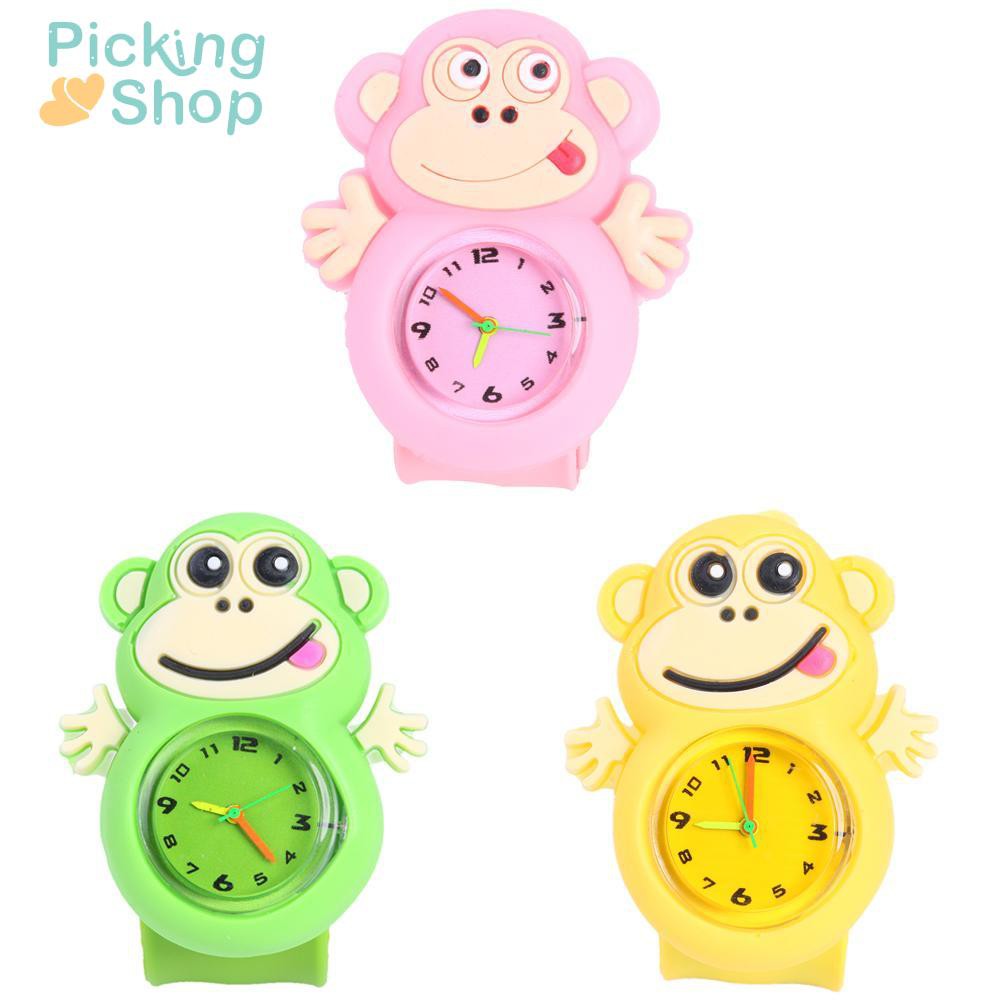Đồng hồ đeo tay hình khỉ tròn cho bé | BigBuy360 - bigbuy360.vn