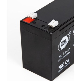 Ắc quy 12v-7.2ah thương hiệu HL; ắcquy HL7.2-12;  ắc quy lưu điện; ắc quy cho ups