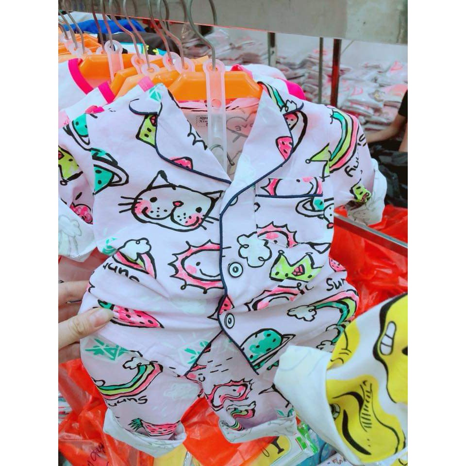 sale cuc lon Bộ Pijama cotton quang chau cao cap cho be