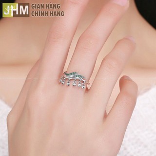 Nhẫn bạc nữ bạc ý cao cấp - mrr301 jhm