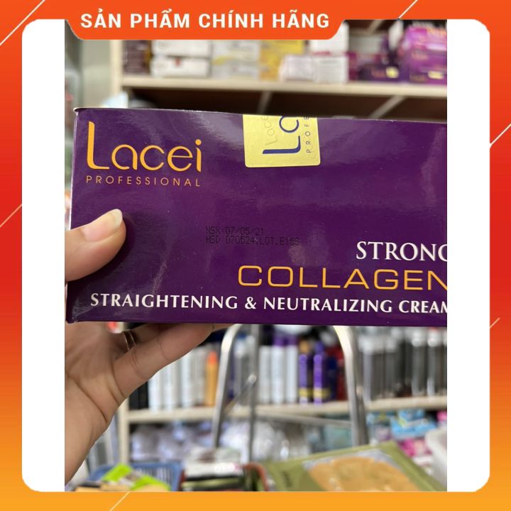 BỘ SẢN PHẨM DUỖI COLLAGEN LACEI (CHỨA COLLAGEN) CUNG CẤP CHẤT DINH DƯỠNG GIÚP TÓC MẾM MẠI BÓNG MƯỢT