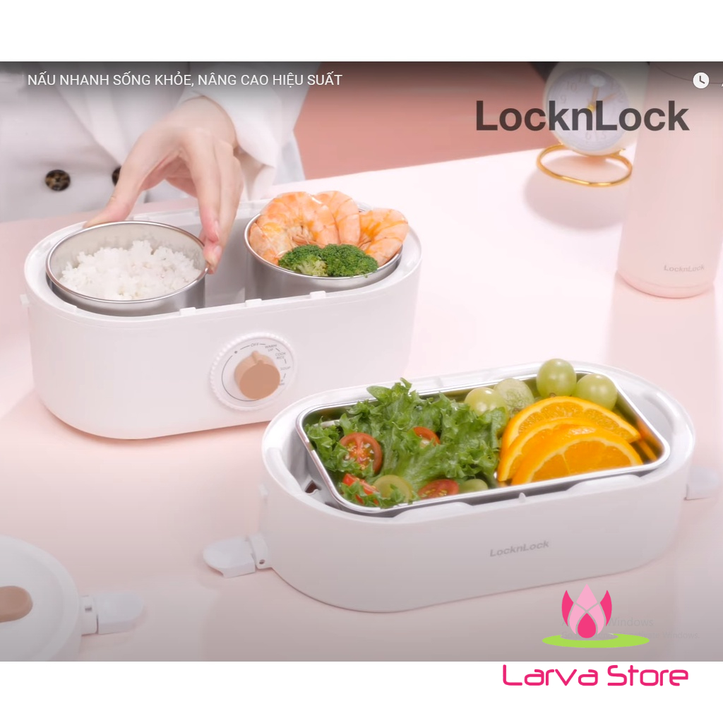 Hộp cơm điện chính hãng LocknLock EJR211PIK 1.3L