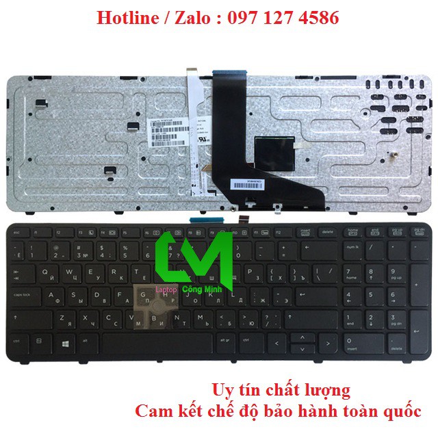 Bàn Phím Laptop HP ZBook 15 G1, 15 G2, 17 G1,17 G2