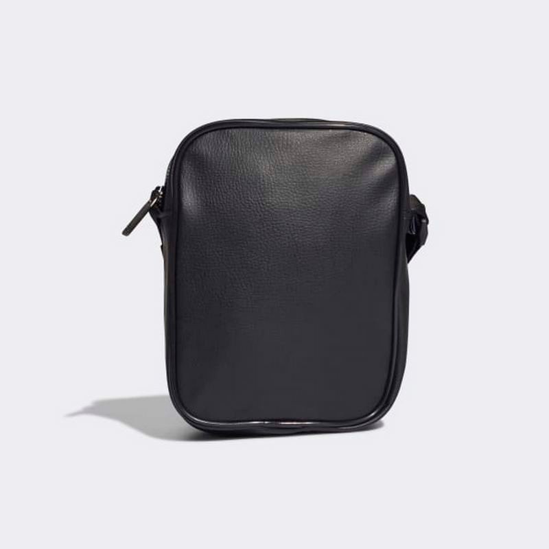 [ XẢ LỖ ] Túi Đeo Chéo Adidas Đen Vintage Mini Bag Classic Black Full Tag Code