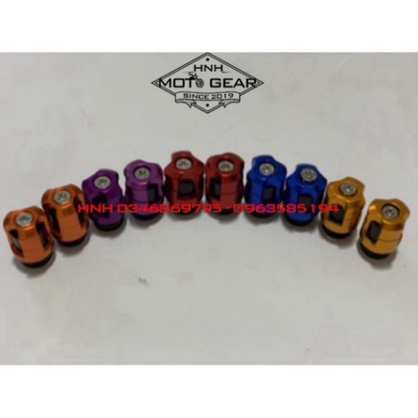 Ốc Chân Van Xe Máy CNC Cao Cấp - 1 Cặp