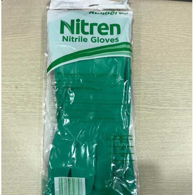 Găng tay cao su Nitren Gloves (Made in Malaysia)