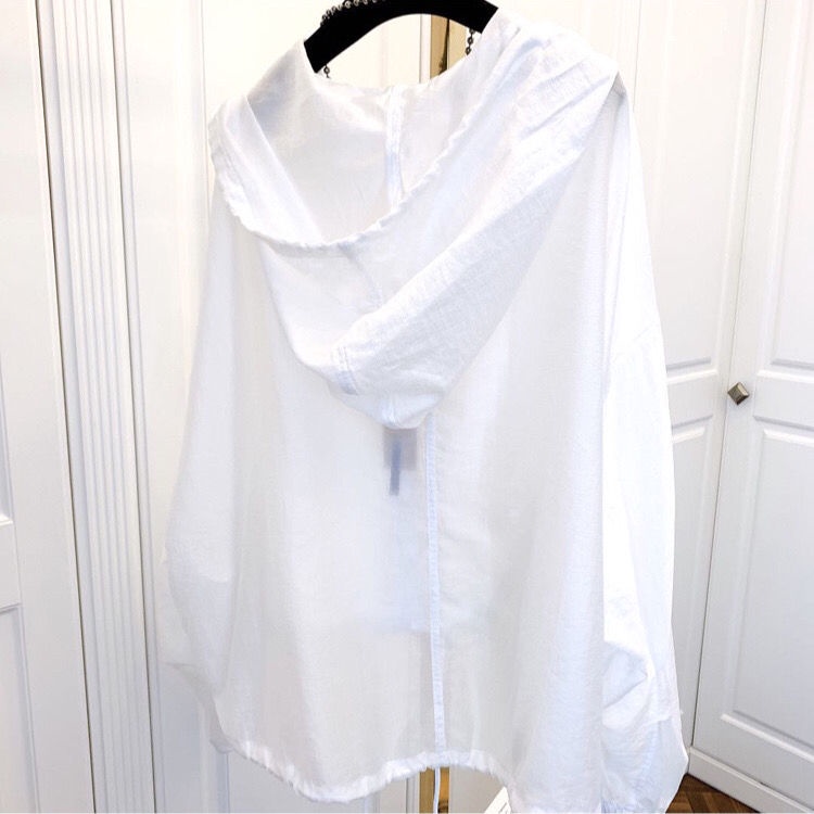Áo Khoác Chống Nắng Dáng Rộng Vải Lụa Lạnh Mỏng Nhẹ Cỡ Lớn mm80-300 Jin Thời Trang Mới Cho Nữ | BigBuy360 - bigbuy360.vn