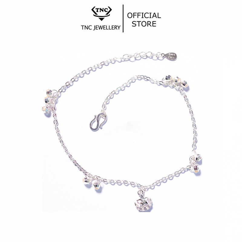 Vòng tay bạc TNC JEWELLERY hình ngôi sao dễ thương cho bé