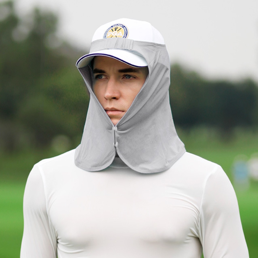 Khăn Choàng Chống Nắng Bằng Lụa Nano Thoáng Khí Nhanh Khô Tiện Dụng Chơi Golfer