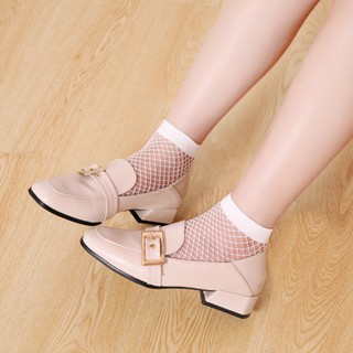 Tất lưới cổ ngắn