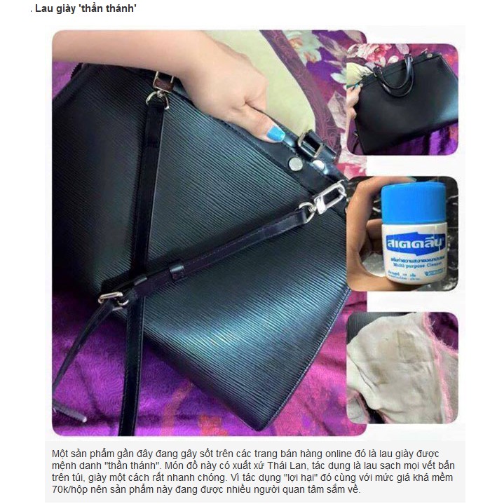 Kem lau chùi đa năng Thái Lan Multi purpose Cleaner.