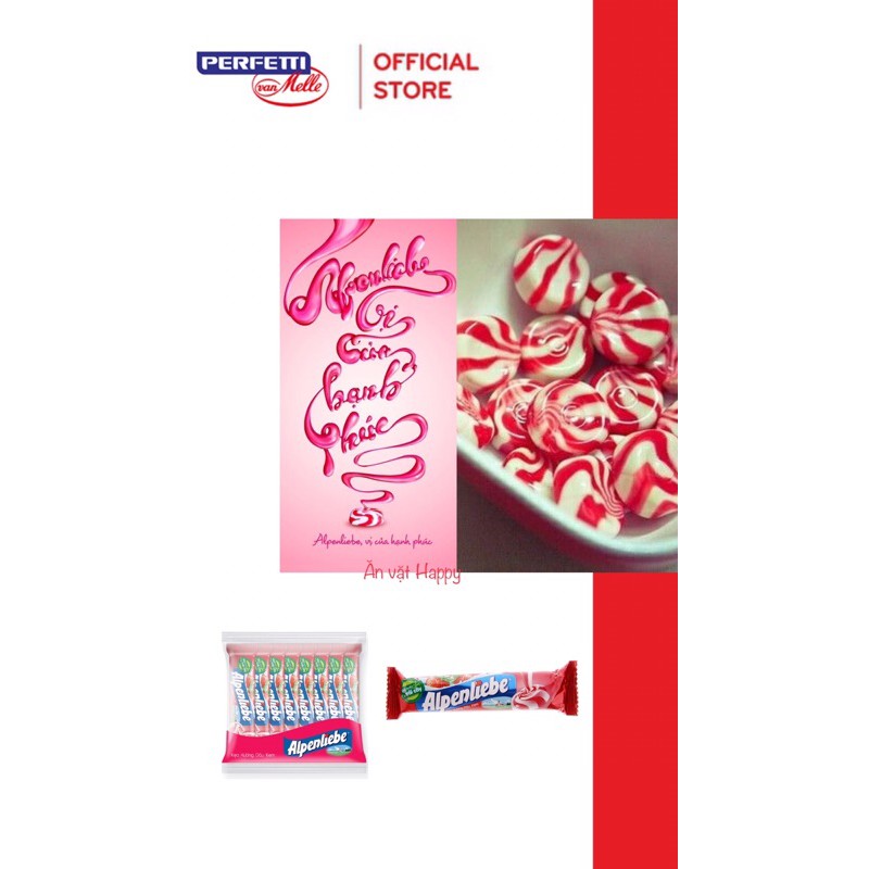 Kẹo Alpenliebe vị dâu thỏi 32g