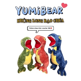 Thú nhồi bông khủng long bạo chúa 3 màu 35cm