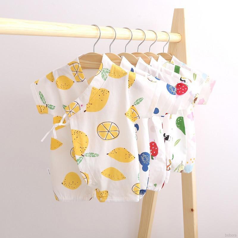 Jumpsuit Kimono Dễ Thương Cho Bé Từ 0-12 Tháng Tuổi