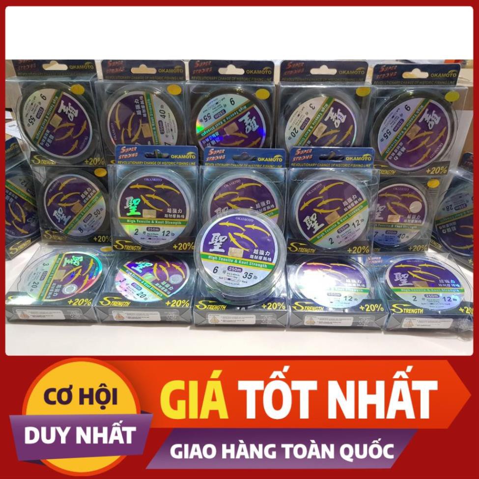 [ Xả Nhanh] Cước 4 Con Cá Cơm 250m