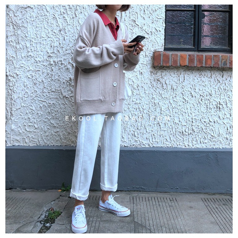 [Video] Áo len Cardigan Nữ Dáng Rộng Cực Mềm Mịn Quảng Châu cao cấp | BigBuy360 - bigbuy360.vn