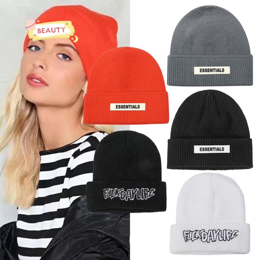Mũ Beanie Màu Trơn Dễ Thương Cho Nam Và Nữ