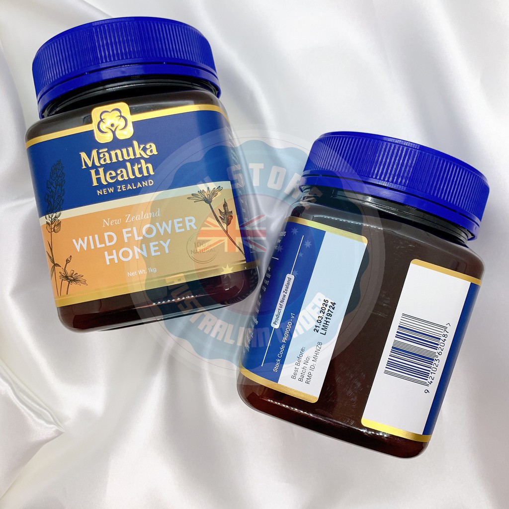 Mật ong Manuka Health Wild Flower Honey 1kg