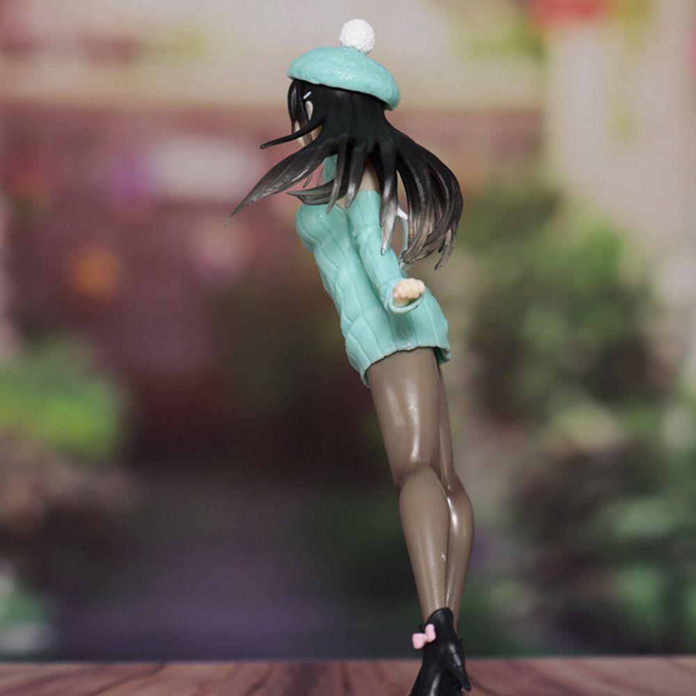Mô Hình Nhân Vật DANILO Sakurajima Mai Anime Nhật Bản Bằng PVC Không Mơ Của Cô Gái Mặc Đầm Dệt Kim