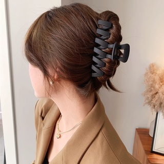Kẹp Tóc Cỡ Lớn Phong Cách Retro Hàn Quốc Cho Nữ