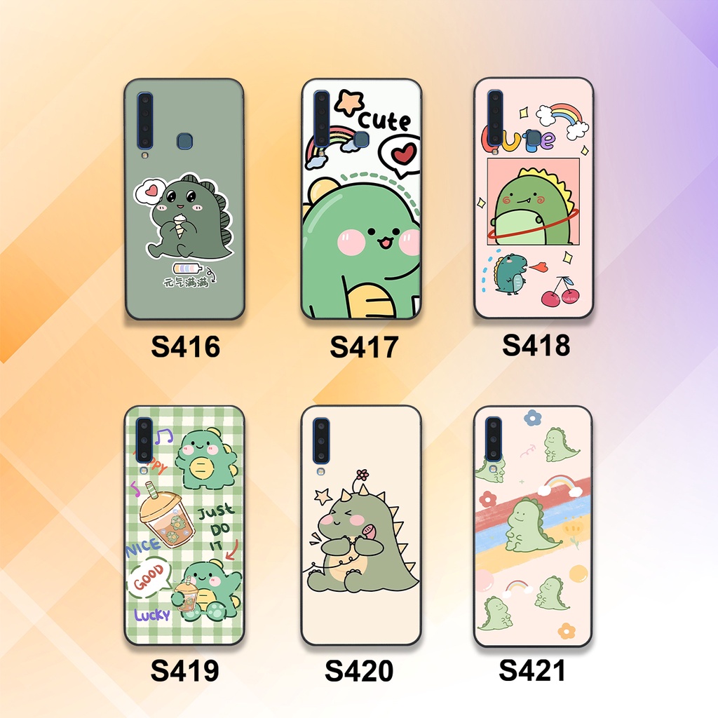 Ốp lưng SAMSUNG A7 2018 - A9 2018 in hình khủng long cute