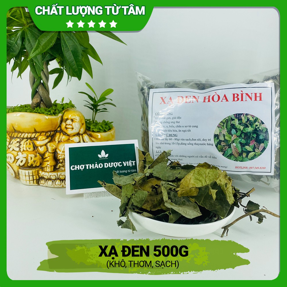 Xạ đen hòa bình nguyên lá 500g (Khô, Thơm, Sạch)