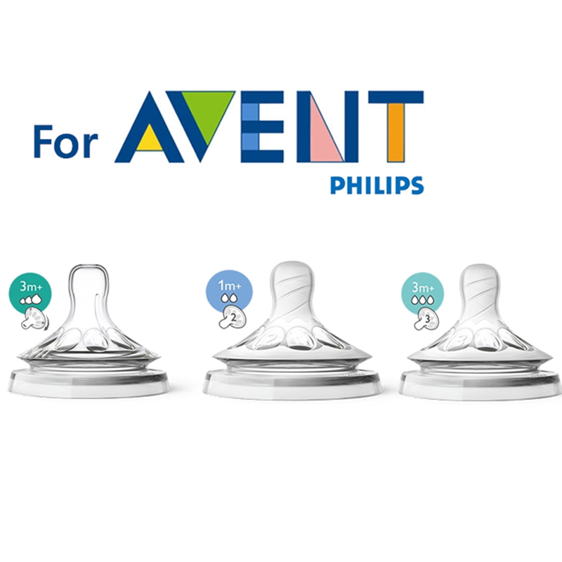 Núm Ti Giả Philips Avent Bằng Cotton Tự Nhiên Siêu Mềm Cho Bé Sơ Sinh