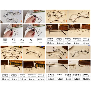 Kính cận unisex