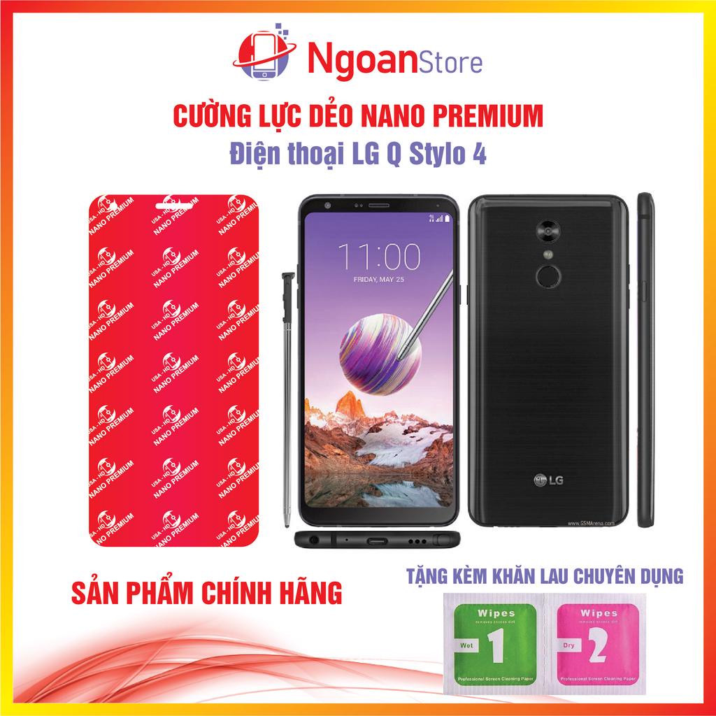 Cường lực dẻo Nano cho Điện thoại LG Q Stylo 4 - Ngoan Store