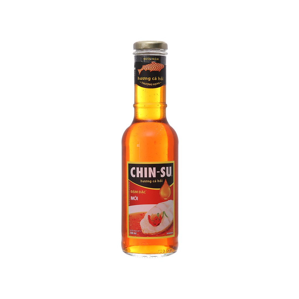 Nước mắm Chinsu cá hồi đậm đặc chai 500ml