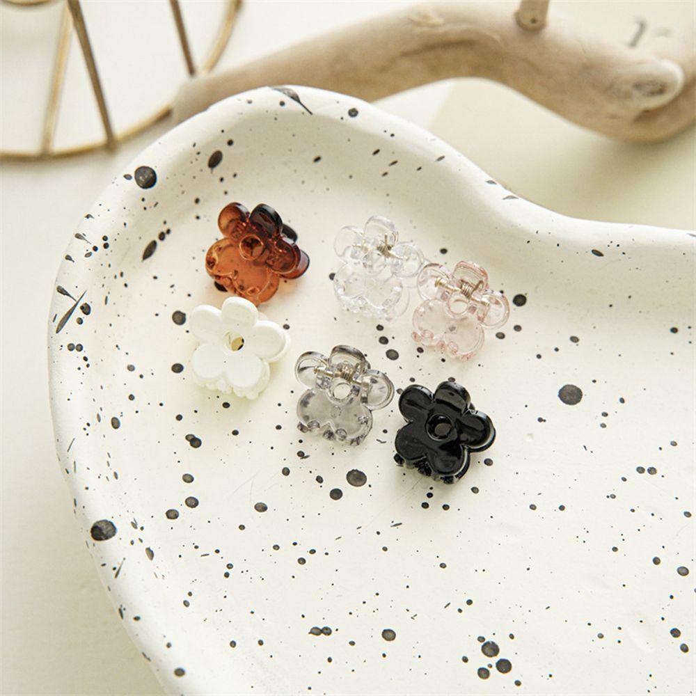 Set 4 Kẹp Tóc Hình Hoa Dễ Thương