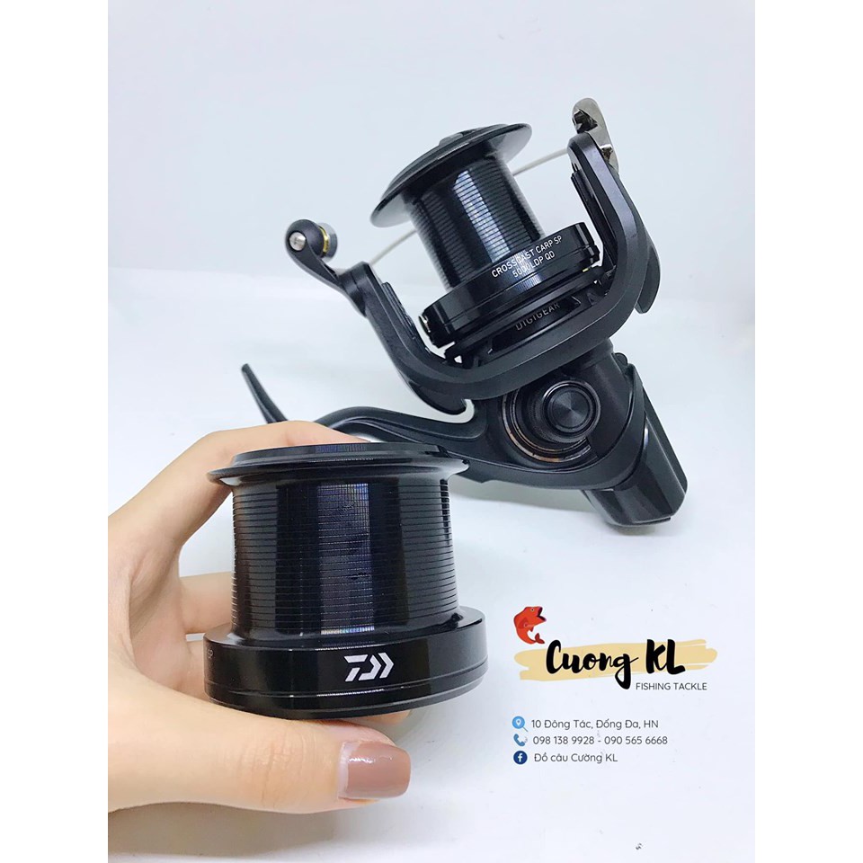 Máy câu cá Daiwa Crosscast CARP SP 5000 LDP QD (2 LÔ)