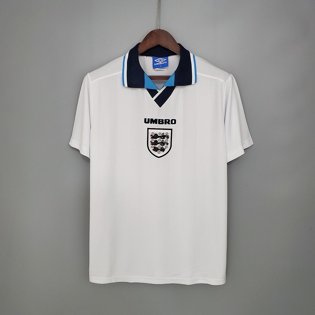 Áo Bóng Đá Đội Tuyển 96 ENG Home Away Phong Cách Retro