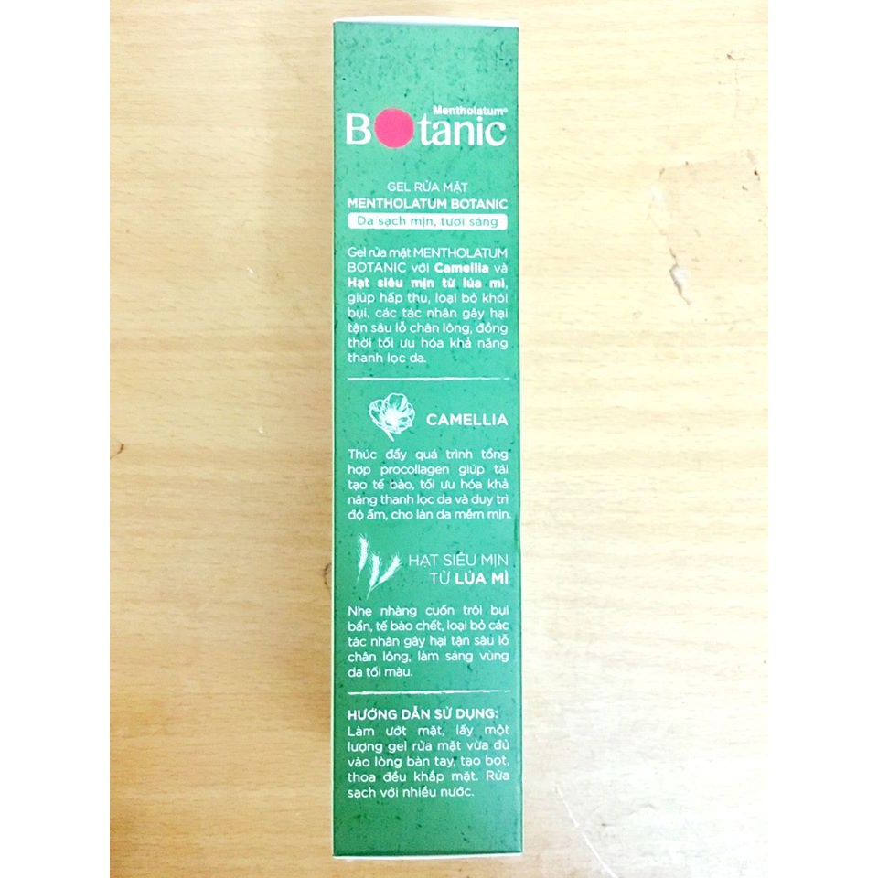 Gel rửa mặt chiết xuất hệ thực vật Mentholatum Botanic Cleanser | BigBuy360 - bigbuy360.vn