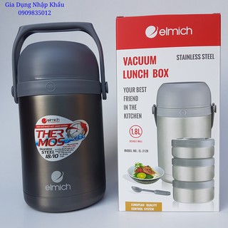[CH Séc] Bình đựng thức ăn giữ nhiệt Elmich 1800ml EL3128 (2313128)