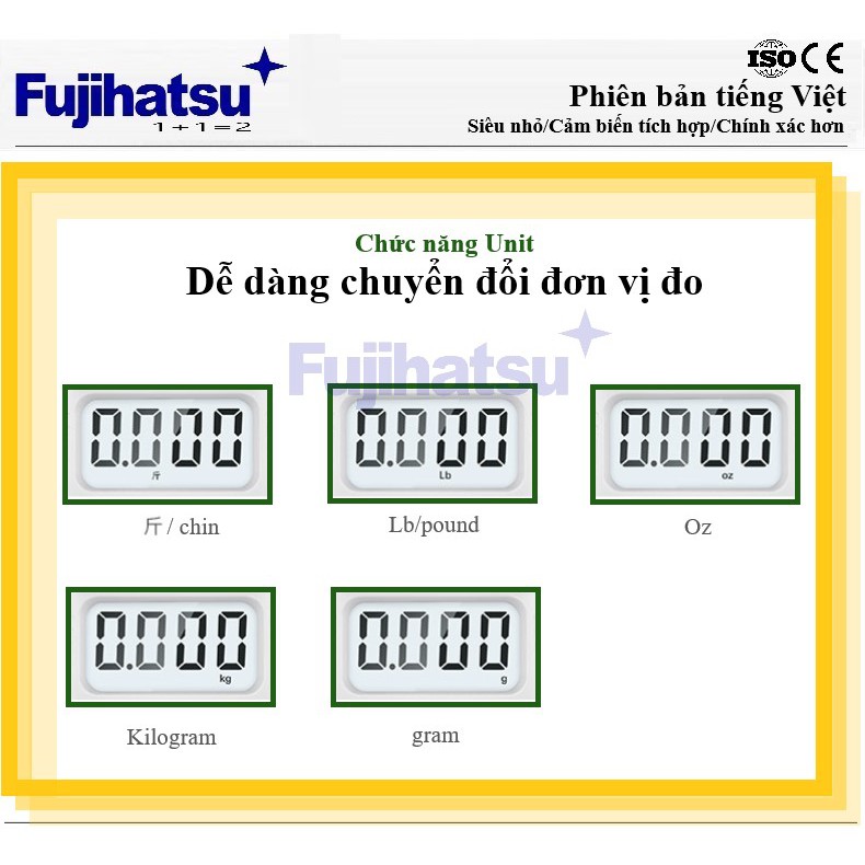 Cân điện tử móc treo cầm tay Fujihatsu FMC-N1 (hàng chính hãng)