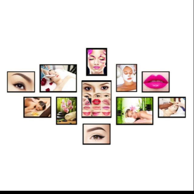 Tranh trang trí spa _ phun xăm 1