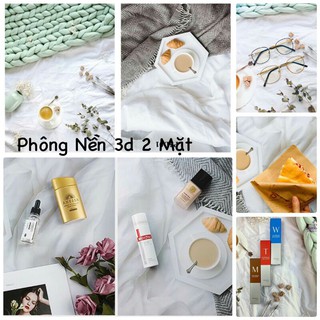 Phông Nền 3d 2 Mặt, chụp ảnh mỹ phẩm phụ kiện Trang sức, size 28x44cm, hàng có sẵn mới nhất 2019