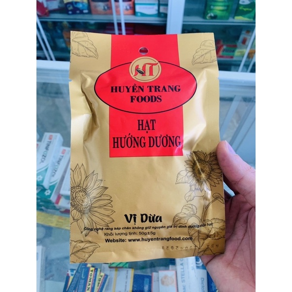 Hướng Dương ChaCha Vị dừa/ vị Óc chó 50g (Siêu Ngon)