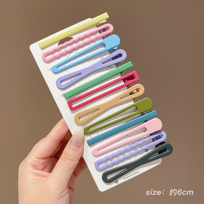 cute Kẹp Tóc Mái Ngang Đơn Giản Đa Năng Thời Trang Mùa Hè Hàng Mới Dành Cho Bạn Nữ set kẹp tóc hàn quốc kẹp càng cua nơ kẹp tóc mái kẹp tóc càng cua cặp tóc kẹp nơ kẹp mái phụ kiện tóc