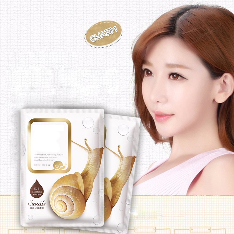 [Hàng mới về] Mặt nạ dưỡng ẩm tinh chất ốc sên giúp se khít lỗ chân lông và làm sáng da