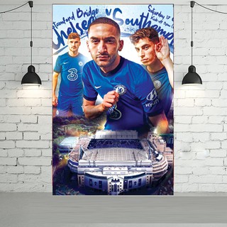 Decal dán tượng Chelsea Lampard Hazard Drogba Terry chelsea